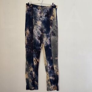 Fashion Nova Women's 1X Tie-Dye Patterned Pants